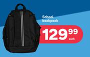 School Backpack-Each