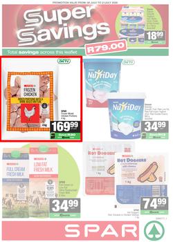 SPAR & SUPERSPAR Inland : Super Savings (08 July - 21 July 2026), page 1