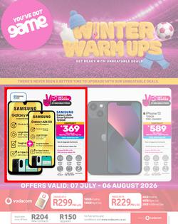 Game Cellular : Winter Warm Ups (07 July - 06 August 2026), page 1