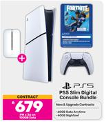 PS5 Slim Digital Console Bundle-On 100GB Data Plus Huawei E5783 CAT7 MiFi Router