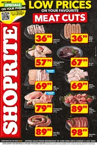Shoprite KwaZulu-Natal : Low Prices On Your Favourite Meat Cuts! (24 June - 05 July 2026)