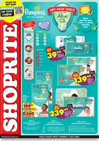 Shoprite Northern Cape & Free State : Pampers Baby Savings (24 June - 05 July 2026)