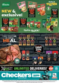 Checkers Western Cape : Knorr & Robertson Promotion (29 June - 12 July 2026)