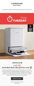 Yuppiechef : 20% Off Tech That Does The Job For You (30 June 2026 Only!)