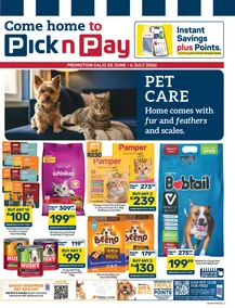 Pick n Pay : Pet Care (25 June - 06 July 2026)