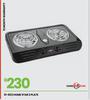 Home Star 2 Plate Stove 21-612