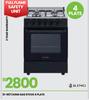 King 4 Plate Gas Stove (Full Flame Safety Unit) 21-607