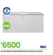 KIC 570Ltr WHT Deep Fridge/Freezer KCG570/KCG575 20-137