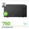 Midea 20Ltr Black Microwave 24-246