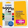 Casio FX991ZA Plus II-SDT Advanced Scientific Calculator 689058