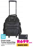 Pen + Gear Cruze Large Trolley School Bag 850030730/30211-Each