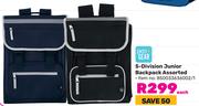 Pen + Gear 5 Division Junior Backpack Assorted 850033636002/1-Each