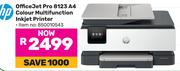 HP Office Jet Pro 8123 A4 Colour Multifunction Inkjet Printer 850010543