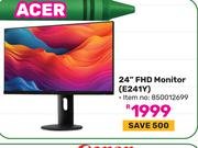 Acer 24" FHD Monitor E241Y 850012699