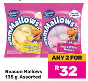 Beacon Mallows Assorted-For Any 2 x 135g