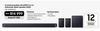 Samsung Q-Series Soundbar HQ-Q990F 11.1.4 Ch Subwoofer & Rear Speaker (2025) HW-Q990F/XA_