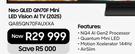 Samsung 85" Neo QLED QN70F Mini LED Vision AI TV (2025) QA85QN70FAUXXA