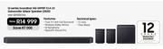Samsung Q-Series Soundbar HQ-Q990F 11.1.4 Ch Subwoofer & Rear Speaker (2025) HW-Q990F/XA_