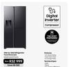 Samsung 609Ltr Side-By-Side Refrigerator (Food Showcase) RS80F64GFFA/FA