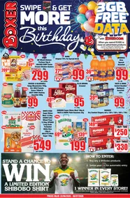 Boxer Super Stores Eastern Cape : Swipe & Get More This Birthday (22 June - 08 July 2026)