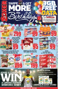 Boxer Super Stores Gauteng : Swipe & Get More This Birthday (22 June - 08 July 2026)