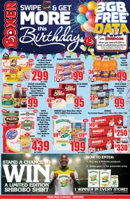 Boxer Super Stores KwaZulu-Natal : Swipe & Get More This Birthday (22 June - 08 July 2026)