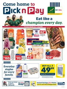 Pick n Pay KwaZulu-Natal : Eat Like A Champion Every Day (29 June - 05 July 2026)