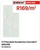 F/T Porcelain Screed Gry Concreto P 600 x 100 81498852-Per Sqm