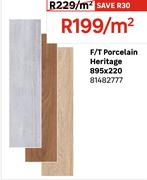F/T Porcelain Heritage 895 x 220 81482777-Per Sqm