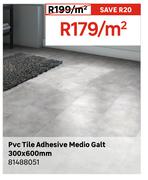 PVC Tile Adhesive Medio Galt 300 x 600mm 81488051-Per Sqm