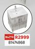 Sensea Bathroom Cabinet & Dbl Basin Free Standing 81474868