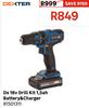 Dexter 18V Drill Kit 1.5Ah Battery & Charger 81501311