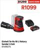 Einhell TE-RS 18 Li Rotary Sander 2.5Ah 81499274