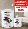Versus Paint Venetian Stucco Base 8kg Wax-1Ltr