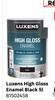 Luxens High Gloss Enamel Black 81502458-5Ltr