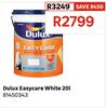 Dulux Easycare White 81450343-20Ltr