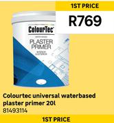 Colour Tec Universal Water Based Plaster Primer 81493114-20Ltr