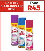 Mr Sheen Clean And Shine-400ml