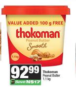Thokomam Peanut Butter-1.1Kg