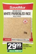 SaveMor Parboiled Rice-2Kg Per Pack
