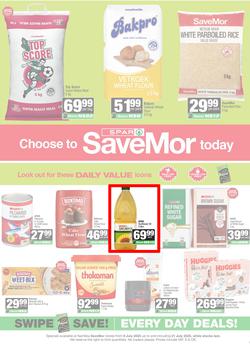 SPAR Namibia SaveMor : Choose To SaveMor Today (08 July - 21 July 2026), page 1