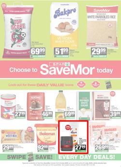 SPAR Namibia SaveMor : Choose To SaveMor Today (08 July - 21 July 2026), page 1
