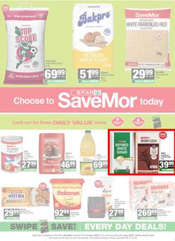 SPAR Namibia SaveMor : Choose To SaveMor Today (08 July - 21 July 2026), page 1
