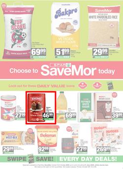 SPAR Namibia SaveMor : Choose To SaveMor Today (08 July - 21 July 2026), page 1