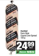 Hartlief Farm Style Coarse Liver Spread-125g