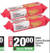 Spar Creams Biscuits Assorted-For 2 x 125g