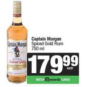 Captain Morgan Spiced Gold Rum-750ml