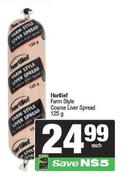 Hartlief Farm Style Coarse Liver Spread-125g