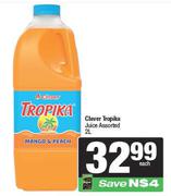 Clover Tropika Juice Assorted-2L Each