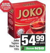 Joko Tagless Black Tea-100s Per Pack